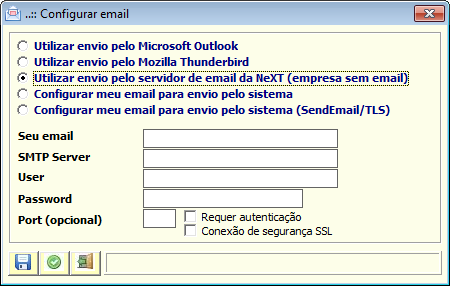 NeXT Software - Serviço de entrega de emails