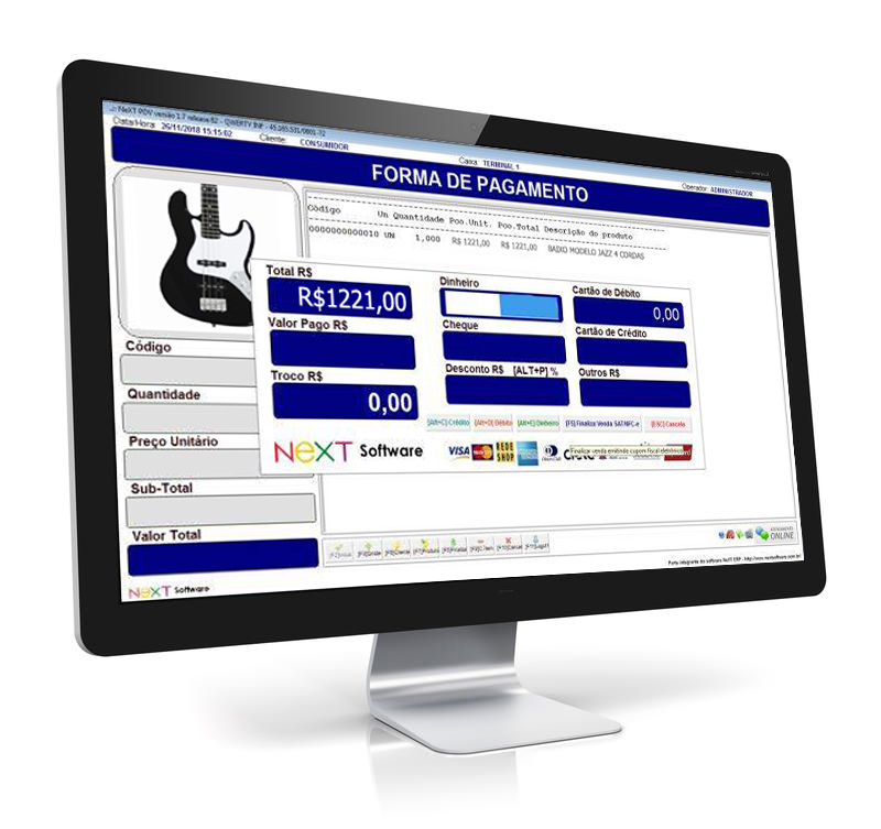 Sistema ERP Gerencial para Lojas